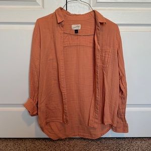 Peach Color Long Sleeve